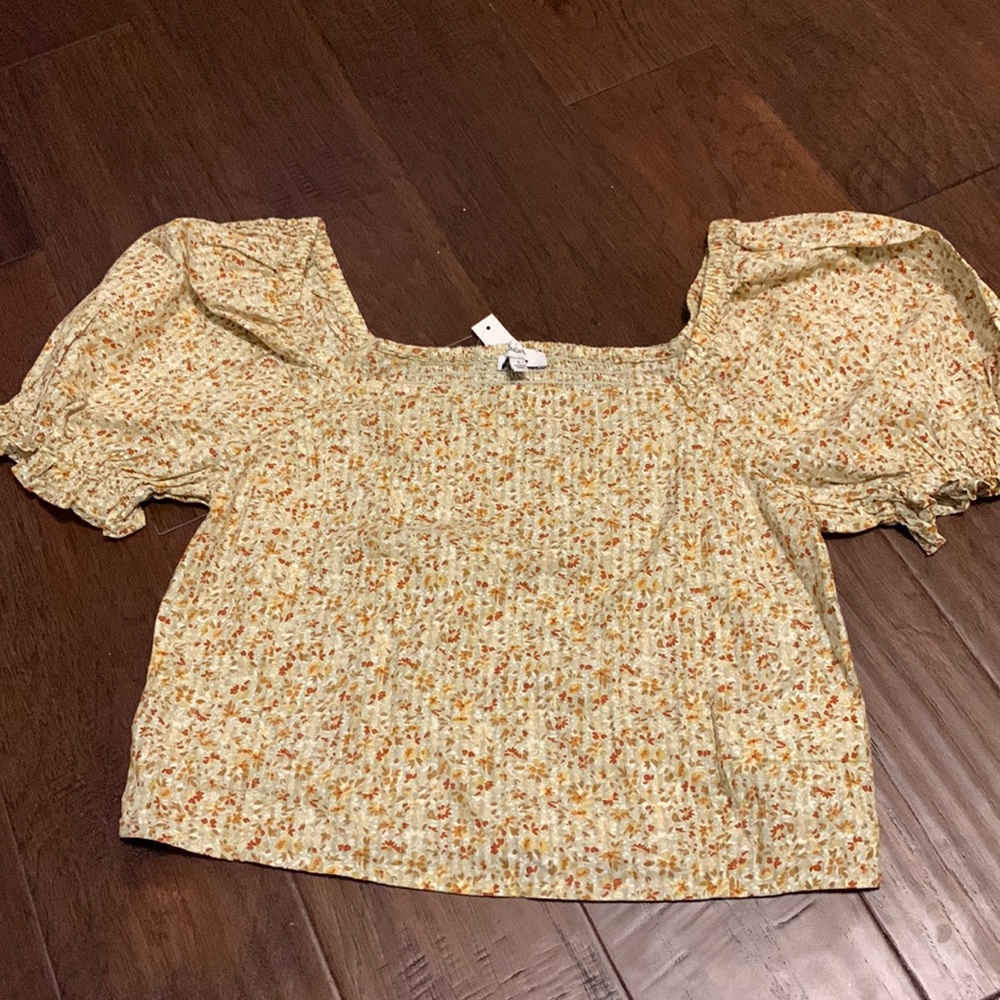 Madewell Square Neck Crop Top